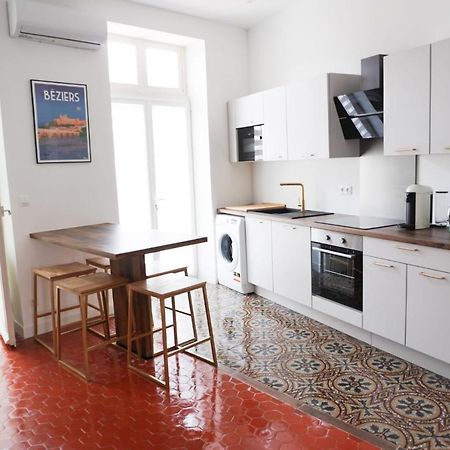 Bright And Modern 3-Bedroom Apartment, 90M2 With Air Condition, In Béziers Eksteriør billede